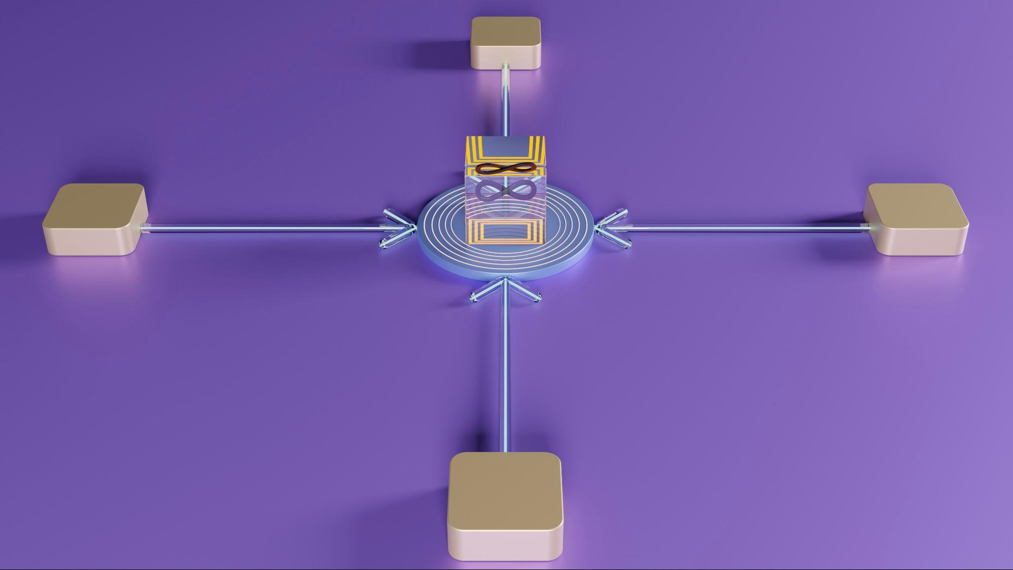 Diagram illustrating how conversational AI processes inputs and generates responses