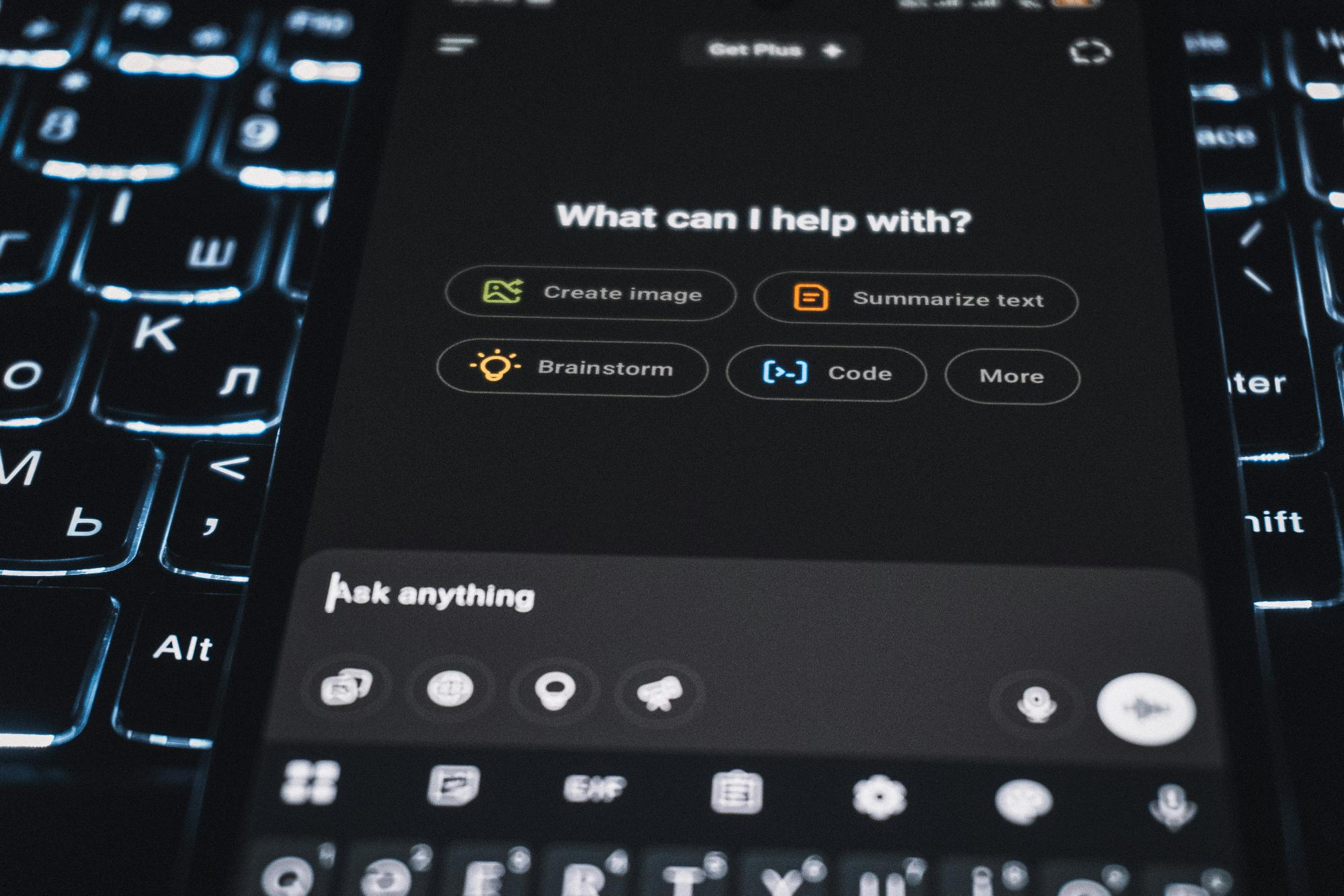 Visualization of AI chatbots streamlining customer service in business